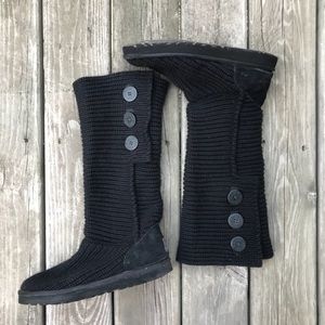 Knit Ugg boots